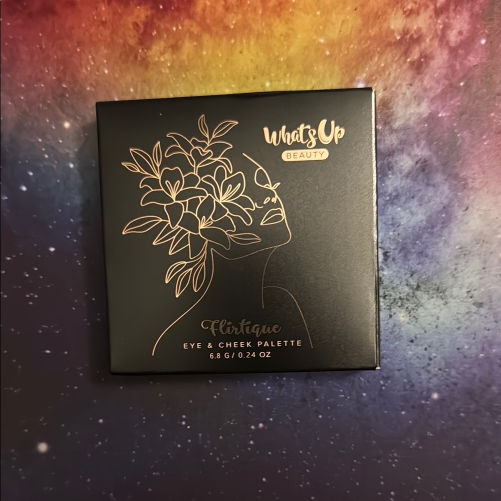 WHATS UP BEAUTY Flirtique Eye & Cheek Palette - BRAND NEW